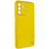 Шкіряний чохол Xshield на Samsung Galaxy A14 4G/5G – Жовтий / Yellow. Фото 2 з 3