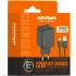 МЗП Amaya E110L 2.4A (2USB-A) + кабель USB to Lightning – Black. Фото 2 з 2