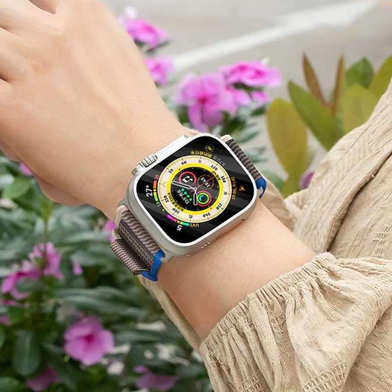 Ремінець Hoco WA14 Original series Apple watch (42/44/45/49mm) – Blue with Gray. Фото 8 з 8