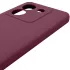 Чехол Silicone Case Lakshmi Premium з закритою камерою на Xiaomi Poco M7 pro 5G – Бордовый / Plum. Фото 5 из 6