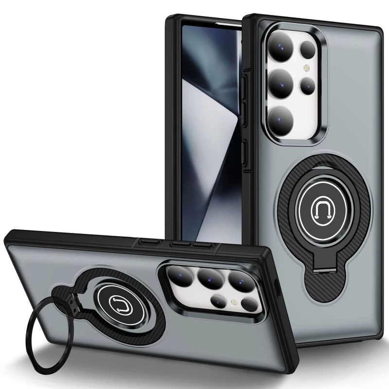 TPU+Textured PC Magnet для Samsung Galaxy S25 Ultra – Grey. Фото 1 из 4