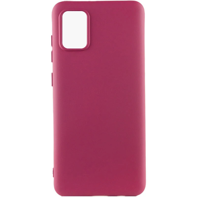 Чохол Silicone Case Lakshmi Elit на Samsung Galaxy A31 – Бордовий / Marsala. Фото 2 з 5
