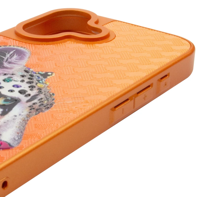 Чохол TPU+PC Crystal Hunt with MagSafe для Apple iPhone 17 (6.3") – Orange. Фото 7 з 8