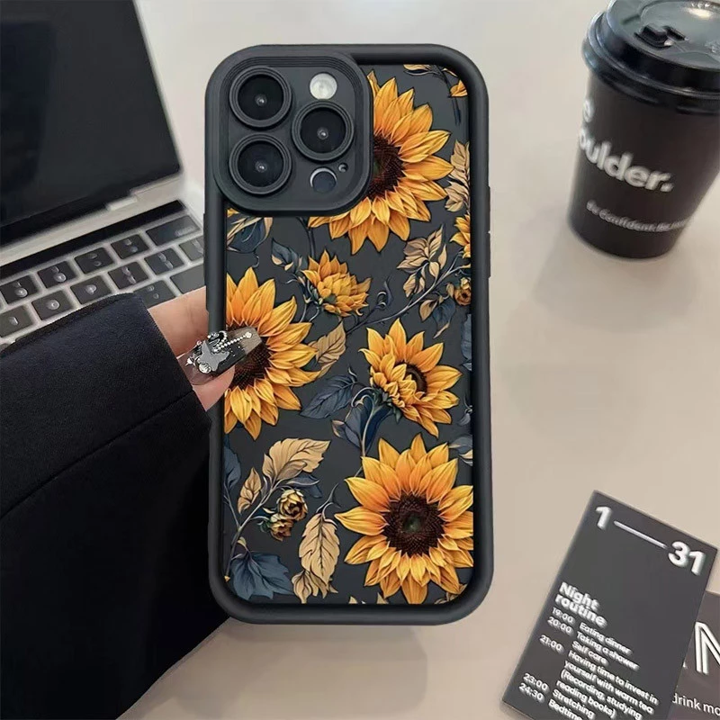 TPU чохол Prestige для Apple iPhone 16 Pro – Sunflower. Фото 3 з 5