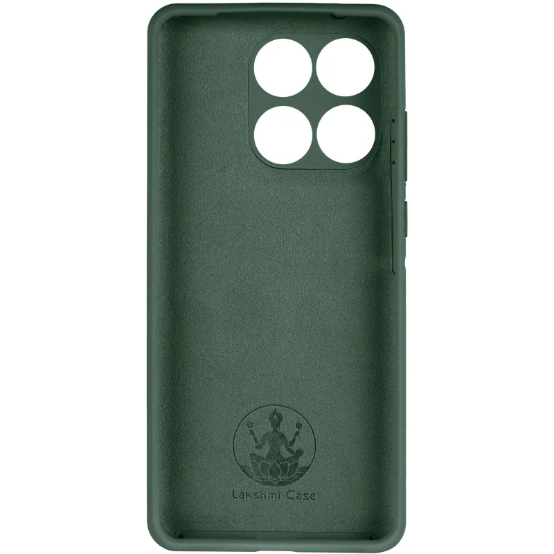 Чохол Silicone Case Lakshmi Premium із закритою камерою для Motorola Edge 60 Fusion – Зелений / Cyprus Green. Фото 6 з 8