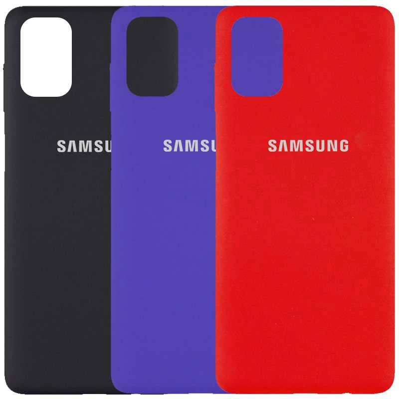 

Чохол Silicone Case з закритим низом на Samsung Galaxy M51