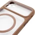 Чохол TPU GETMAN Moon Clear with MagSafe для Apple iPhone 12 (6.1") – Brown. Фото 6 з 6