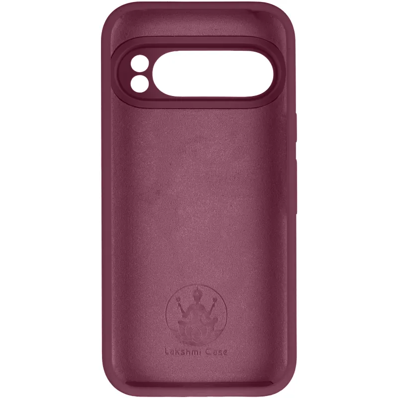 Чохол Silicone Case Lakshmi Premium із закритою камерою для Google Pixel 9 Pro – Бордовий / Plum. Фото 6 з 8