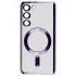 Хромовий TPU чохол з MagSafe на Samsung Galaxy S24 – Purple. Фото 2 з 3