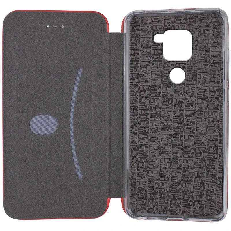 Чохол-книжка класичний на Xiaomi Redmi Note 9 / Redmi 10X – Червоний. Фото 3 з 5