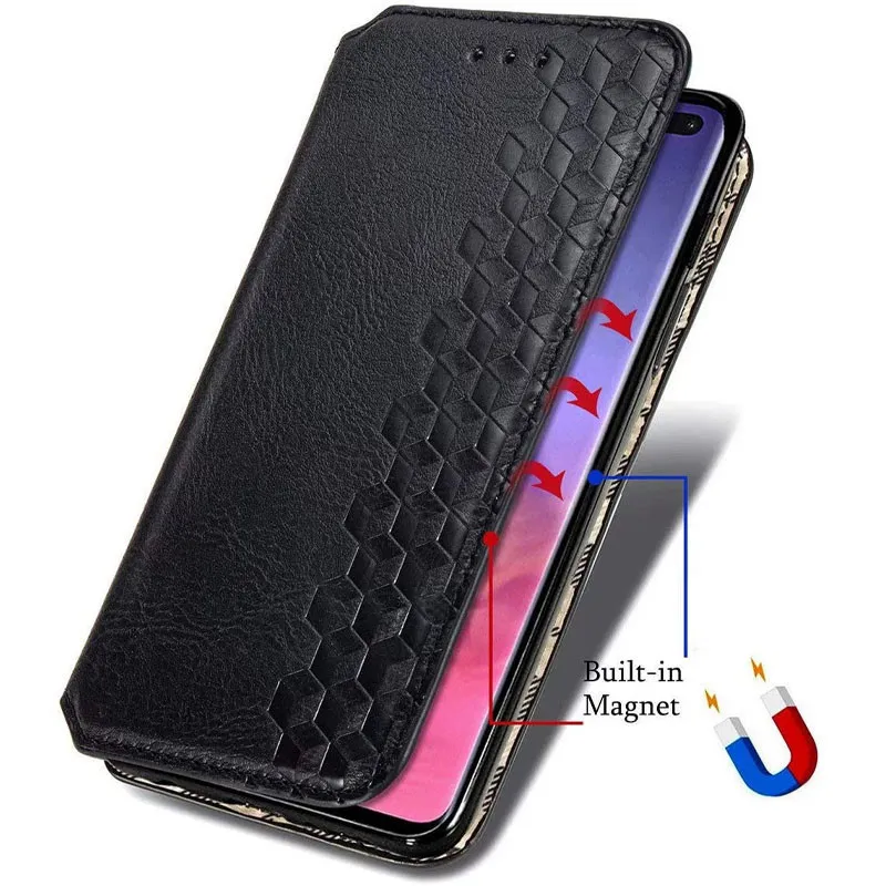 Чехол книжка GETMAN Cubic для Samsung Galaxy S20 FE – Черный. Фото 5 из 6