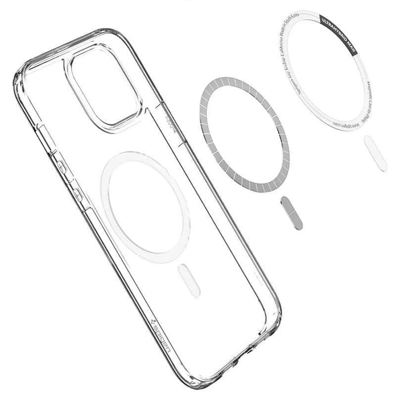 Чехол SGP Ultra Hybrid (MagFit) для Apple iPhone 12 Pro (6.1") – Прозрачный. Фото 3 из 11