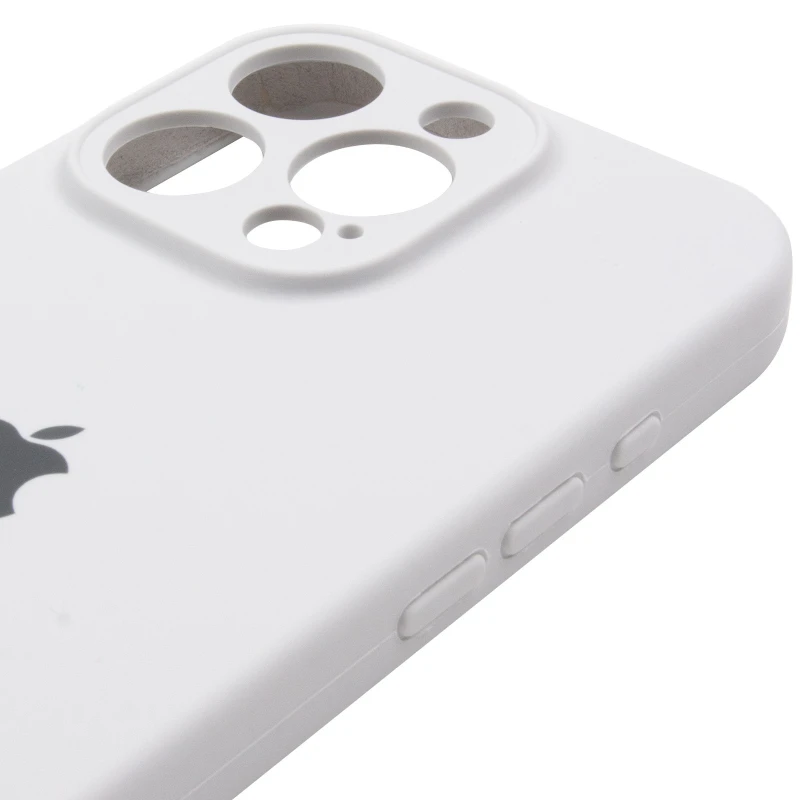 Чохол Silicone Case з захистом камери на Apple iPhone 13 Pro (6.1") – Білий / White. Фото 9 з 14