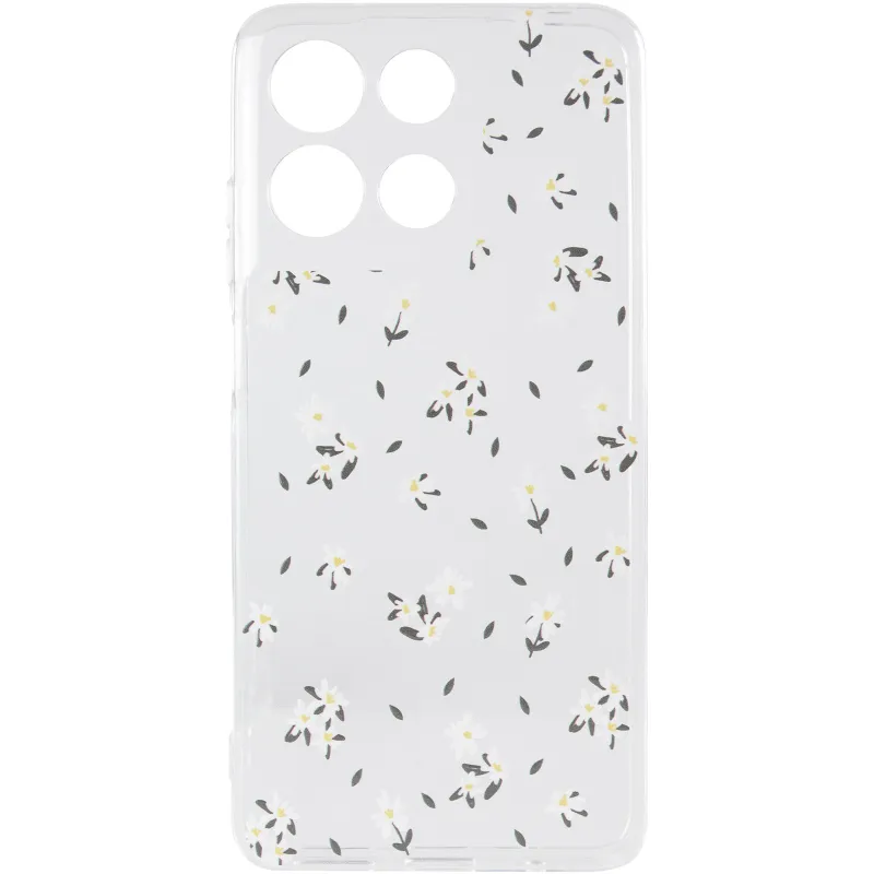 Чохол TPU Clear Joy для Motorola Moto G17 Power – Soft Meadow. Фото 3 з 7