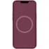 Чехол Silicone case (AAA) with Magsafe and Animation для Apple iPhone 12 Pro (6.1") – Бордовый / Plum. Фото 4 из 7