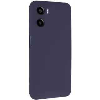 Чехол Silicone Case Lakshmi Premium з закритою камерою на Motorola Moto G05 — Темно-синий / Midnight blue