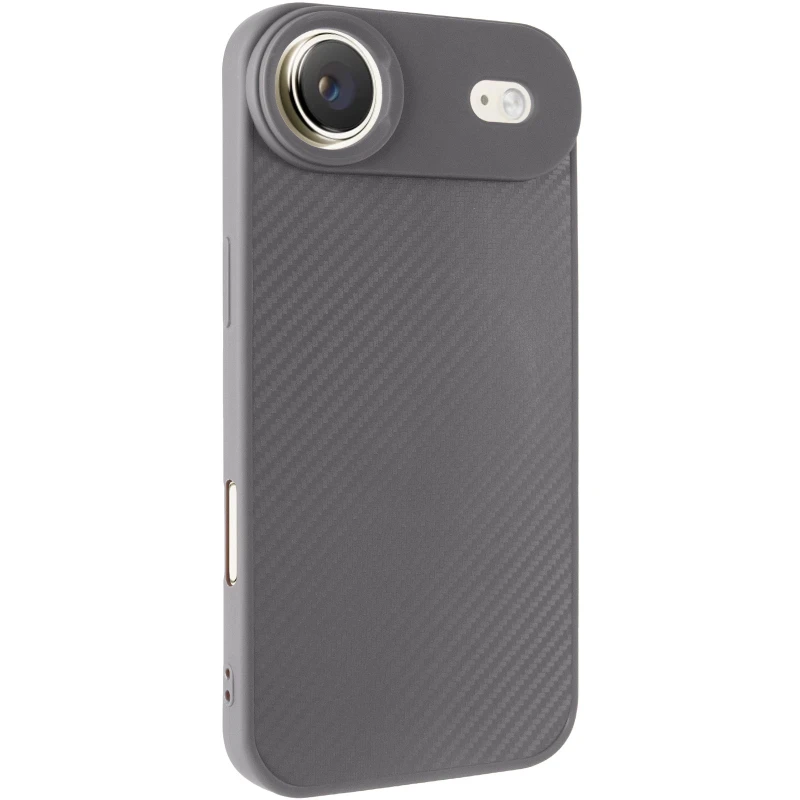TPU чохол Carbon Protective with Magsafe для Apple iPhone 17 Air (6.5") – Grey. Фото 2 з 6