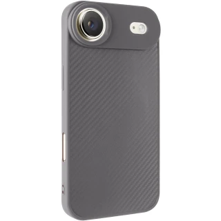 TPU чохол Carbon Protective with Magsafe для Apple iPhone 17 Air (6.5") — Grey
