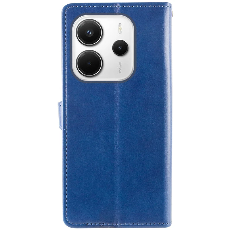 Чехол-книжка GETMAN Gallant  для Xiaomi Redmi Note 14 4G (Europe version) – Синий. Фото 4 из 13