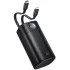 Портативное ЗУ Power Bank Hoco Q59 Chispeante PD65W with cables 20000 mAh – Black. Фото 4 из 7