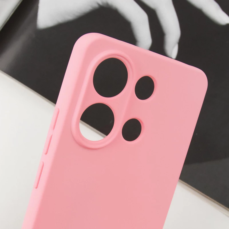 Чохол Silicone Case Lakshmi Plus з закритою камерою на Xiaomi Redmi Note 13 4G – Рожевий / Pink. Фото 6 з 8
