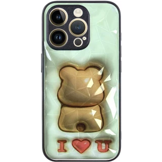 Чохол Prisma Plush для Apple iPhone 16 Pro — Bear