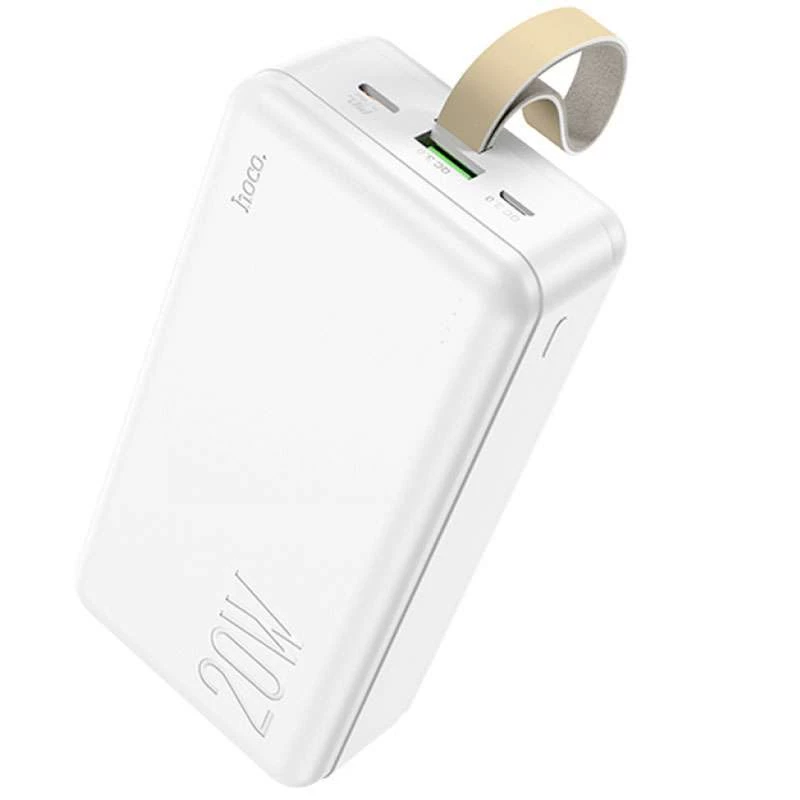 

Портативний зарядний пристрій Power Bank Hoco J87B Tacker PD20W+QC3.0 30000 mAh (White)