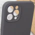 Чохол Silk Full Camera Protective (AA) NO LOGO для Apple iPhone 12 Pro (6.1") – Сірий / Dark Gray. Фото 6 з 6