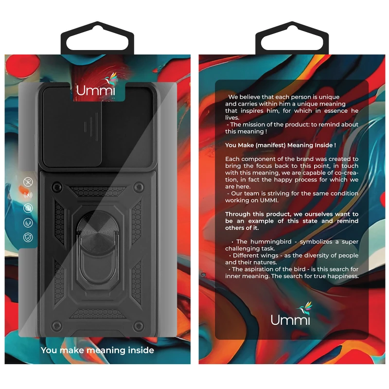 Удароміцний чохол Ummi Camshield Serge Ring (in box) для Samsung Galaxy A35 фото 2 з 2