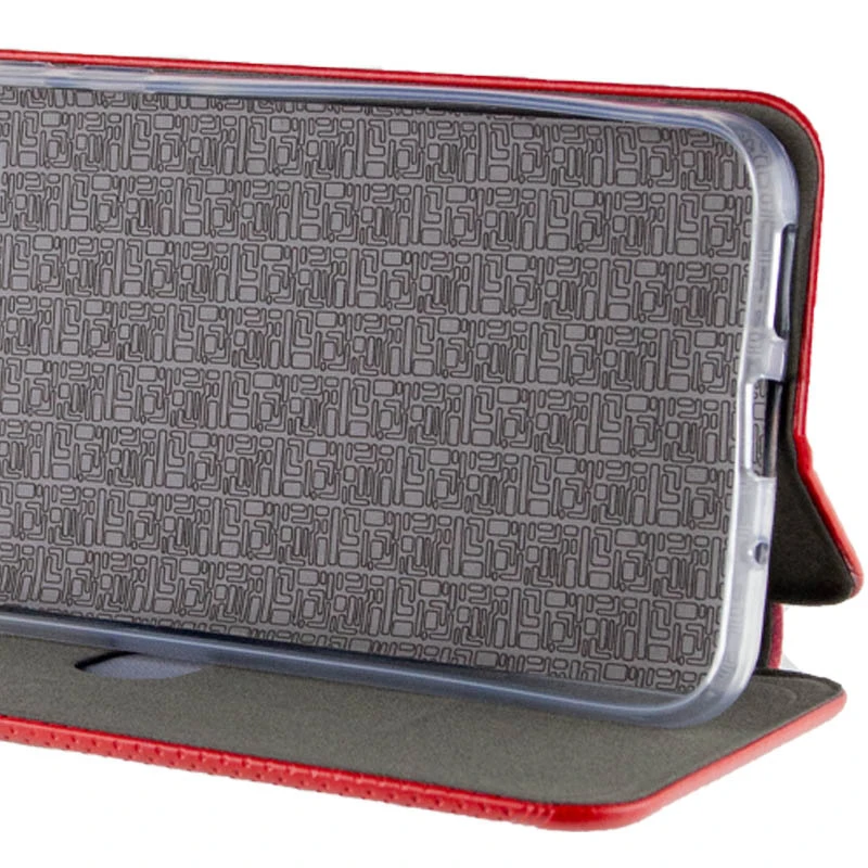 Шкіряний чохол (книжка) Classy Dots на Samsung Galaxy A04s – Червоний. Фото 4 з 7