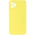 Чехол Silicone Case Square L с защитой камеры для Apple iPhone 11 Pro Max (6.5") – Желтый / Yellow. Фото 1 из 1