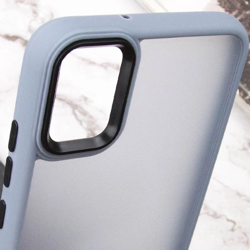 Чехол TPU+PC Lyon Frosted на Xiaomi Redmi 9A – Sierra Blue. Фото 8 из 12