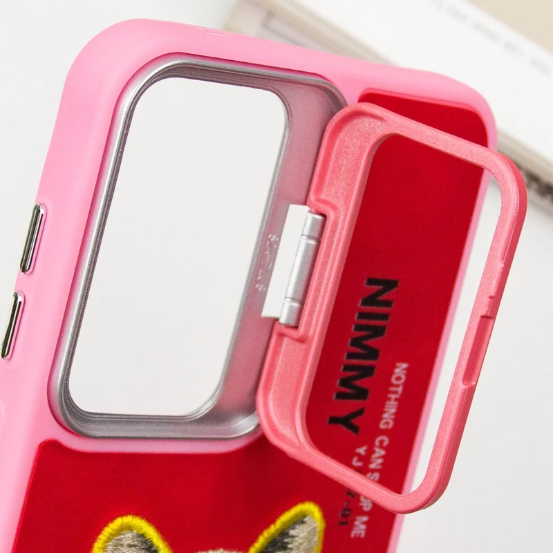 TPU+PC чехол с животными для Samsung Galaxy A16 4G/5G – Pink Dog. Фото 5 из 8