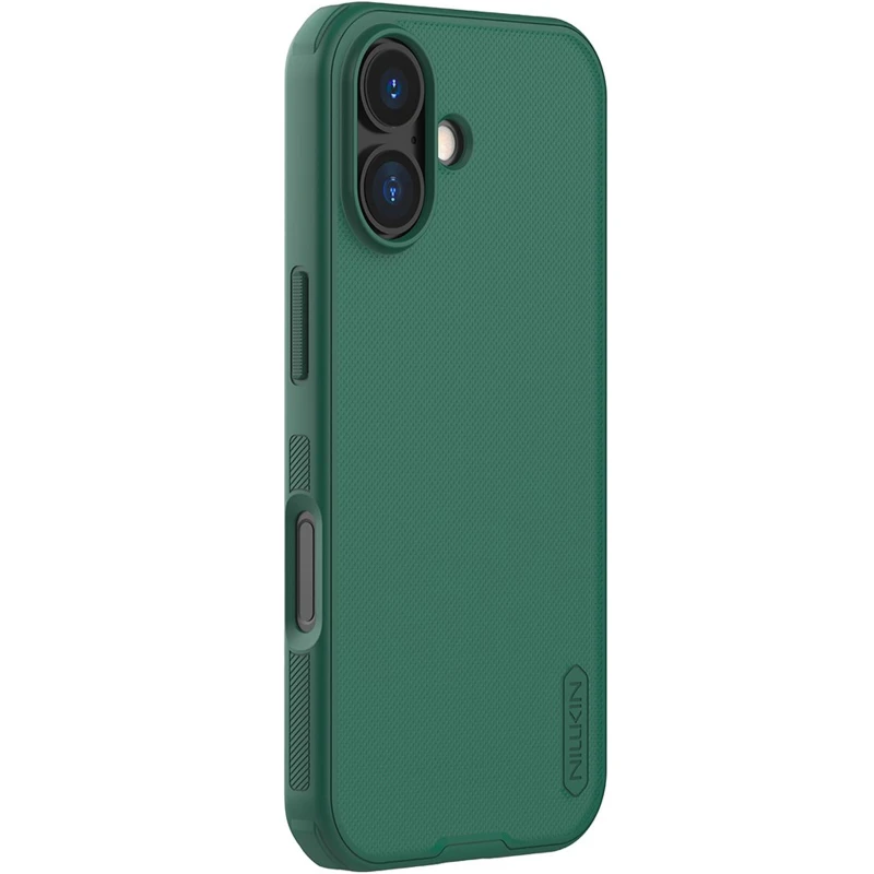 Пластикова накладка Nillkin Pro на Apple iPhone 17 (6.3") – Зелений / Deep Green. Фото 1 з 4