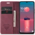 Шкіряний чохол-книжка CaseMe Velvet Nubuck для Samsung Galaxy A17 4G/5G – Red. Фото 3 з 4