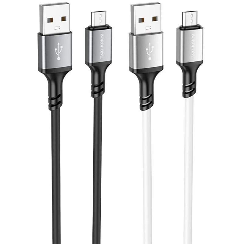 Дата кабель Borofone BX83 Famous USB to Micro-USB фото 2 з 2