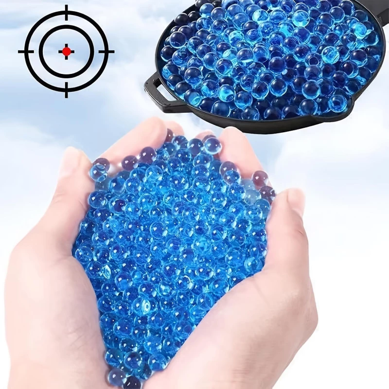 Гідрогелеві кульки (орбізи) 8000 шт. упаковка – Blue. Фото 2 з 5