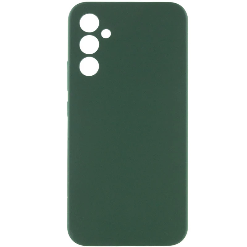 Чохол Silicone Case Lakshmi Premium з закритою камерою на Samsung Galaxy S24 FE – Зелений / Cyprus Green. Фото 2 з 17