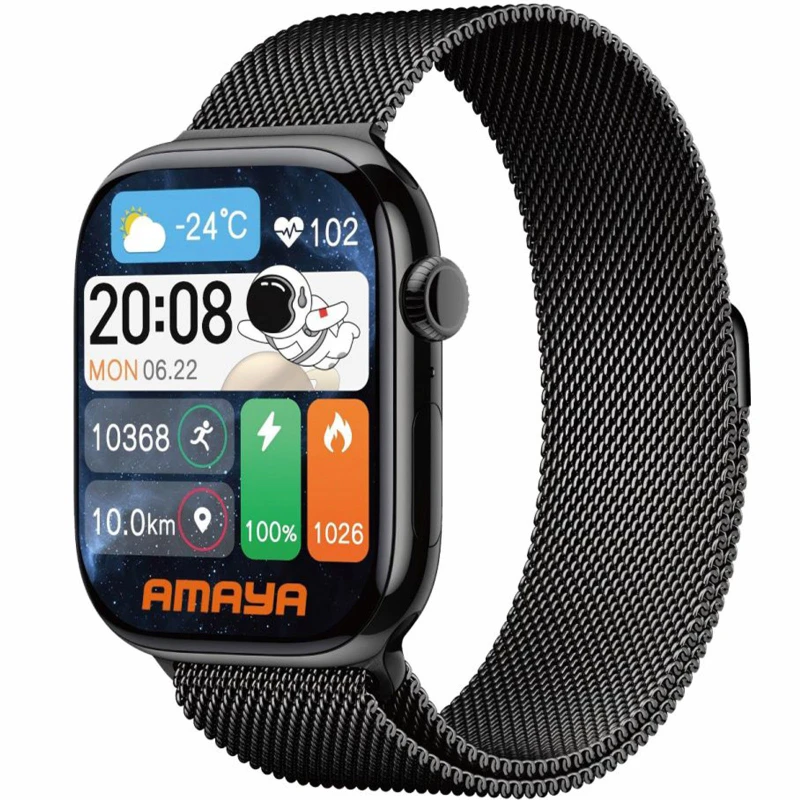 Смарт-годинник Amaya X10 Mini Smart sports watch (call version) – Black. Фото 1 з 2