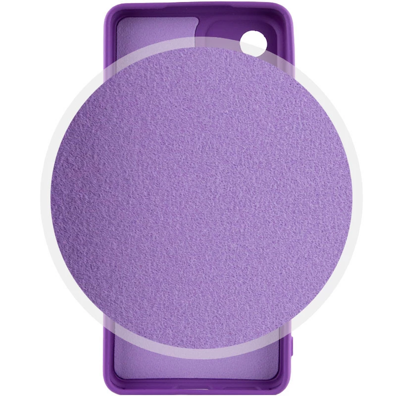 Чохол Silicone Case Lakshmi Plus з закритою камерою на Xiaomi Redmi 12 – Фіолетовий / Purple. Фото 5 з 6