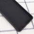 Цветной силиконовый чехол с защитой камеры для Xiaomi Redmi Note 11 (Global) / Note 11S – Черный / Black. Фото 3 из 4