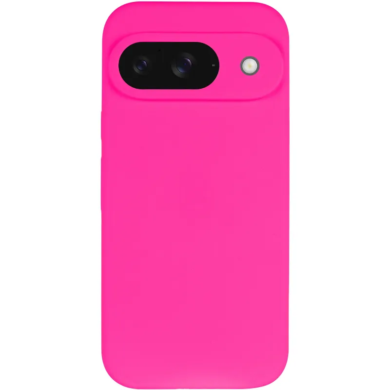 Чохол Silicone Case Lakshmi Premium із закритою камерою для Google Pixel 9 – Рожевий / Barbie pink. Фото 4 з 9