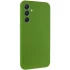 Чохол Silicone Case Lakshmi Plus з закритою камерою на Samsung Galaxy A35 – Зелений / Dark green. Фото 2 з 9