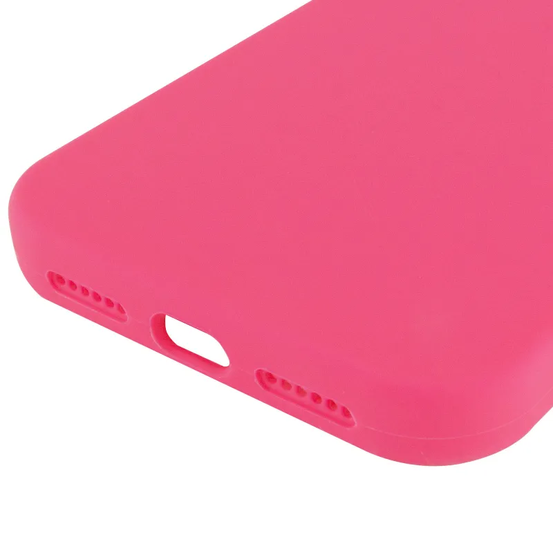 Чехол Silk Full Protective (AA) NO LOGO для Apple iPhone 17 Pro (6.3") – Розовый / Barbie pink. Фото 6 из 6