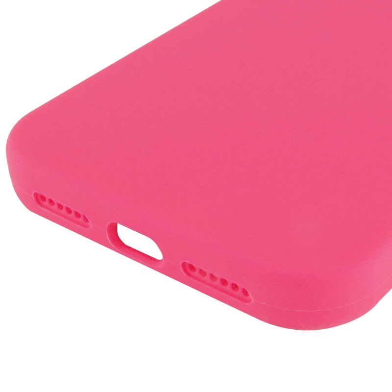 Чохол з закритим низом Silicone Case на Apple iPhone 17 Pro Max (6.9") – Рожевий / Barbie pink. Фото 7 з 7