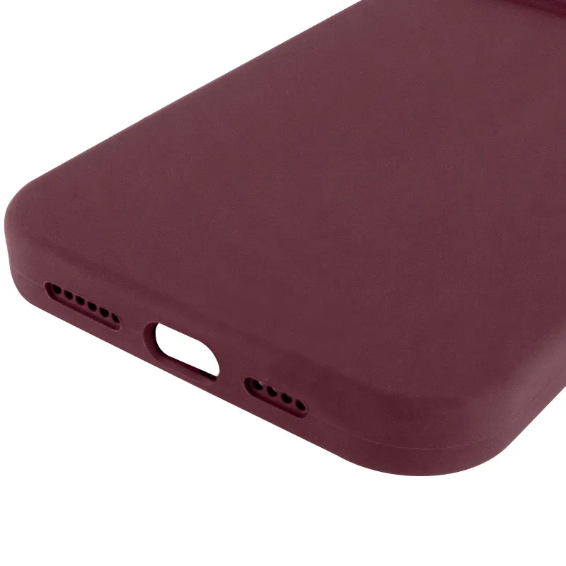 Чехол Silk Full Protective (AA) NO LOGO для Apple iPhone 16 Pro Max – Бордовый / Plum. Фото 12 из 12