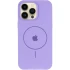 Чохол Silicone Case Full Protective (AA) V2 with MagSafe для Apple iPhone 12 Pro (6.1") – Бузковий / Dasheen. Фото 3 з 7