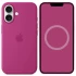 Силіконовий чохол ААА with Magsafe connection для Apple iPhone 16 – Fuchsia. Фото 2 з 12