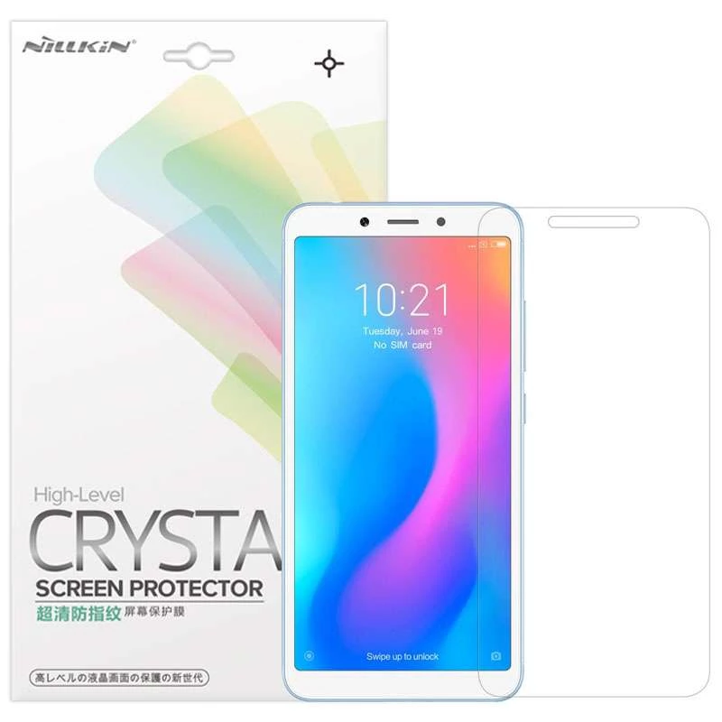 

Захисна плівка Nillkin Crystal на Xiaomi Redmi 6 (Антивідбитки)