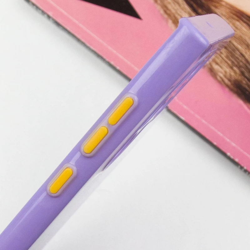 Чехол с блестками и защитой камеры для Samsung Galaxy S22 Ultra – Сиреневый. Фото 9 из 10